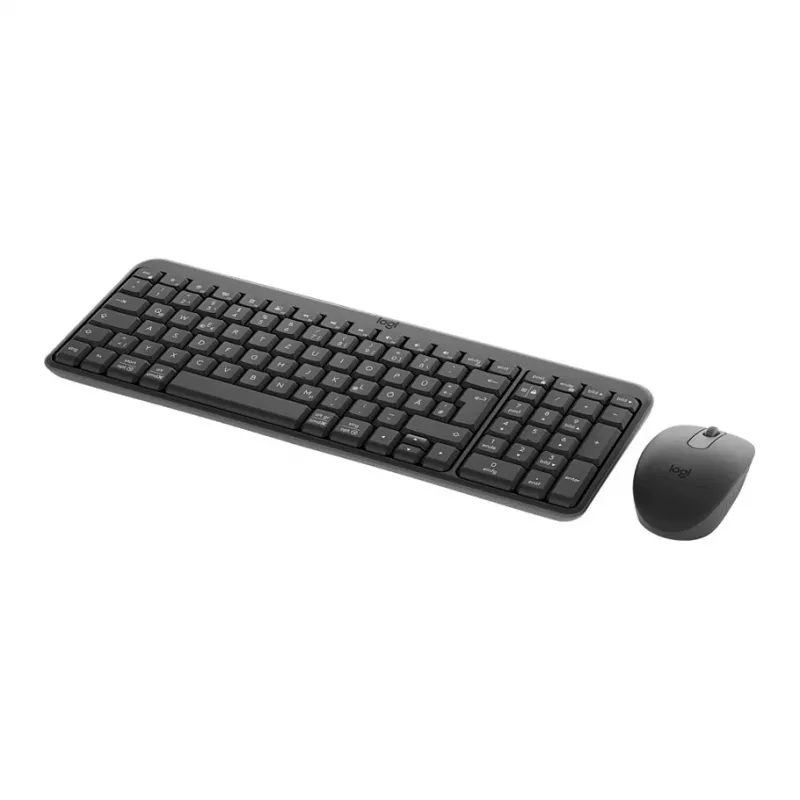 Logitech MK250 GRAPHITE bezvadu tastatūras un peles komplekts