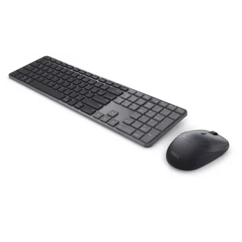 Dell Pro 7 Slim tastatūra un pele | KM726 | Bezvadu komplekts | Krievu izkārtojums | Bluetooth | Melns