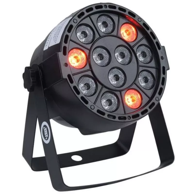 LIGHT4ME P12 LED PAR RGBW - LED prožektors RGBW, pilota vadība