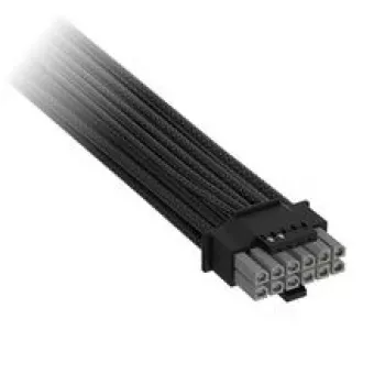 Corsair Premium Sleeved 12V-2x6 to 12V-2x6 kabelis, universāls - melns