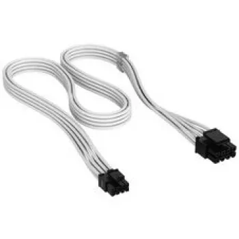 Corsair Premium Sleeved 8-Pin ATX kabelis, Type-5 barošanas blokiem - Balts