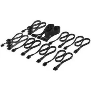 Corsair kabeļu komplekts, Type 4, DC Cable Pro Kit, individuāli apvalkotas melnas stieples
