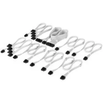 Corsair kabeļu komplekts, Type 4, DC Cable Pro Kit, atsevišķi apvalkoti - Balts