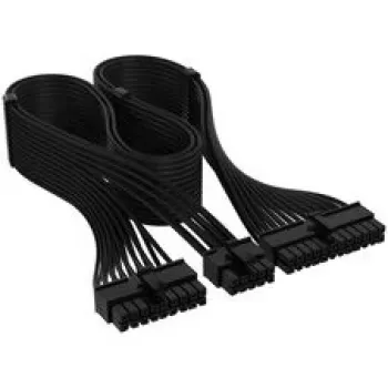 Corsair kabelis, Type 4, ATX mātesplates barošanas savienotājs, 24-pin, 610mm, atsevišķi apvilkts - melns