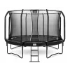 Trampolīns Salta First Class apaļš 366 cm, fitnesa trampolīns, melns, modelis 5373A