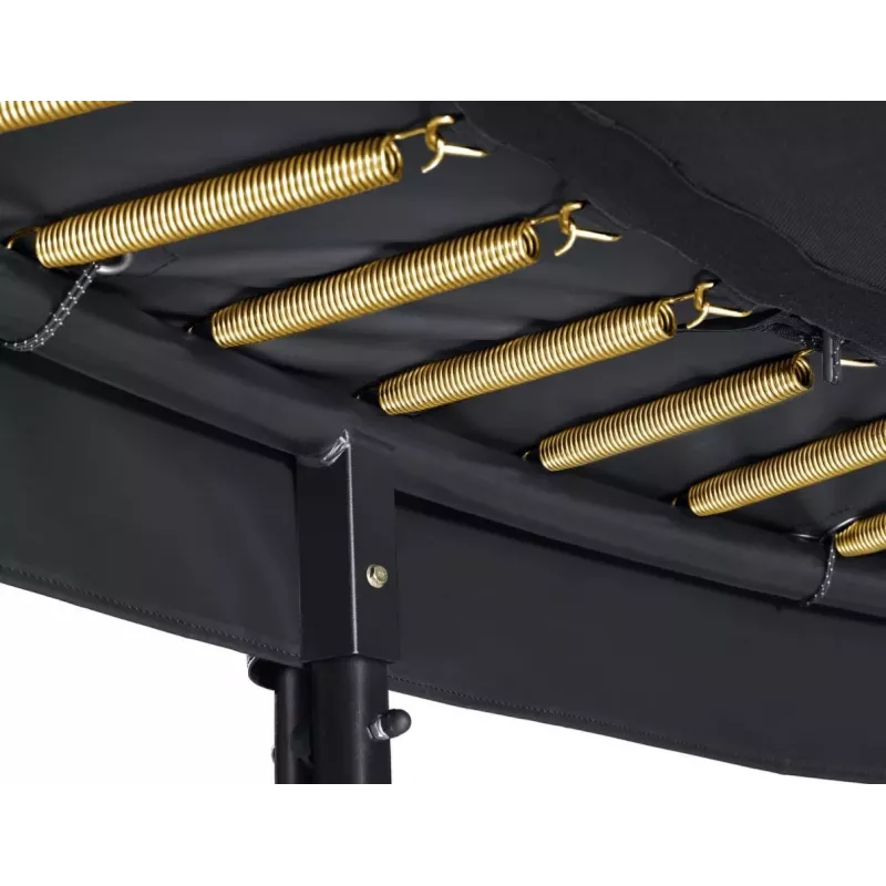 Trampolīns Salta First Class apaļš 366 cm, fitnesa trampolīns, melns, modelis 5373A