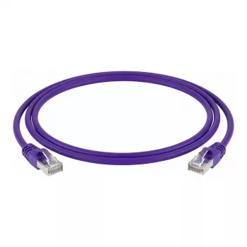 Tīkla kabelis Telegärtner Cat.6A 2m Violeta