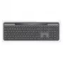 LOGITECH Slim Solar+ for Business - Graphite - (UK) pilna izmēra bezvadu tastatūra