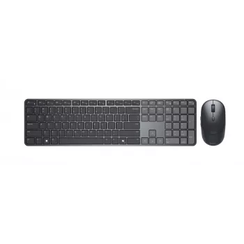 Dell Pro 7 Slim KM726 Bezvadu tastatūras un peles komplekts, melns