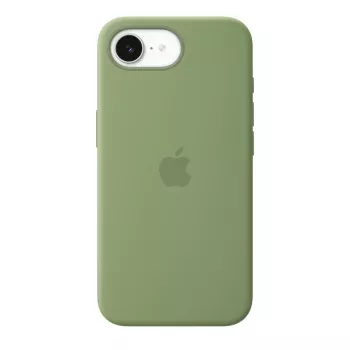 Aizsargājošs Silikona Maciņš ar MagSafe Apple iPhone 17e — Light Moss, piemērots 15,5 cm (6,1 collu) ekrāniem