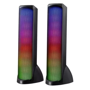 Datora skaļruņi DEFENDER SKYPULSE 2.0, Bluetooth, USB, 10W, RGB apgaismojums