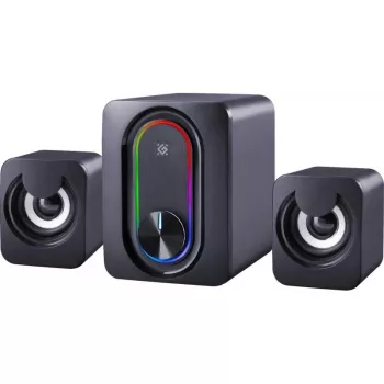 DEFENDER 2.1 datora skaļruņi G14 — 11W, USB barošana, Bluetooth, RGB LED