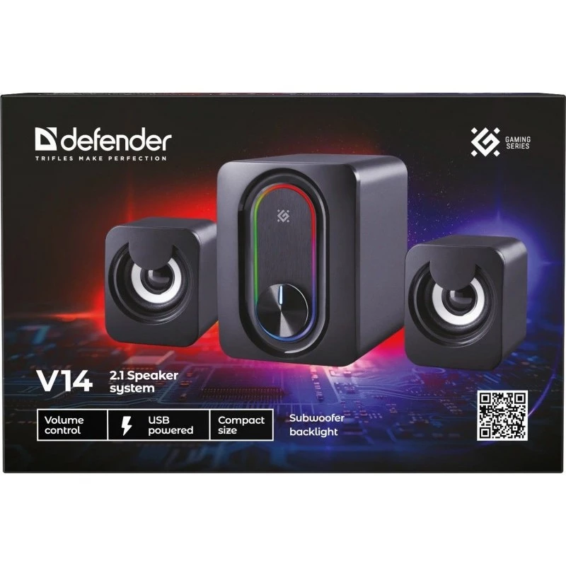 Defender V14 2.1 datorskaļruņi, 11 W, USB, Bluetooth