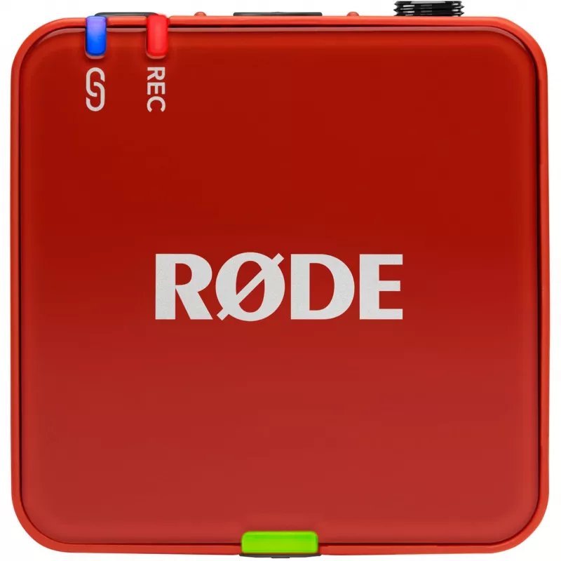 Bezvadu mikrofonu komplekts Rode Wireless Go III brūns — 2,4 GHz bezvadu pārraide, kompakts divu kanālu komplekts