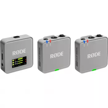 Bezvadu mikrofons Rode Wireless GO III pelēks