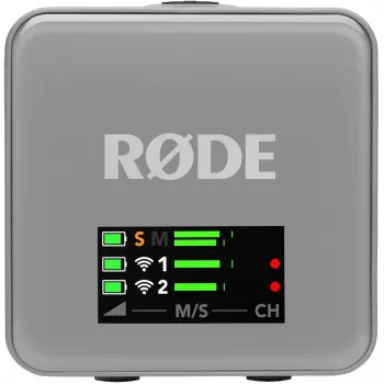 Bezvadu mikrofons Rode Wireless GO III pelēks