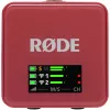 Bezvadu mikrofons Rode Wireless Go III Pink — kompakts 2,4 GHz raidītājs un uztvērējs, modelis WIGOGEN3ROS