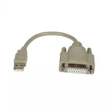 Seriālais kabelis M-Cab 7200448 USB Type-A pelēks 0.2 m
