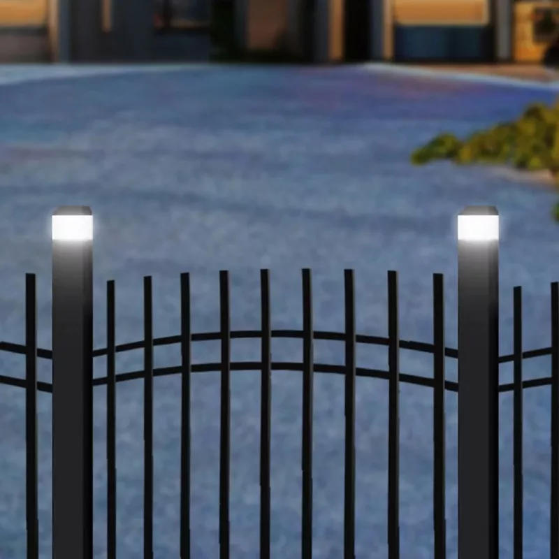Saules LED staba lampa GreenBlue GB127 WW — neitrāli balta 3200K, 80×80 mm aploksnes formas abažūrs, NiMH akumulators
