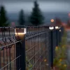 Saules LED staba lampa GreenBlue GB127 WW — neitrāli balta 3200K, 80×80 mm aploksnes formas abažūrs, NiMH akumulators