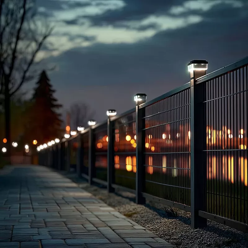 Saules LED staba lampa GreenBlue GB127 WW — neitrāli balta 3200K, 80×80 mm aploksnes formas abažūrs, NiMH akumulators