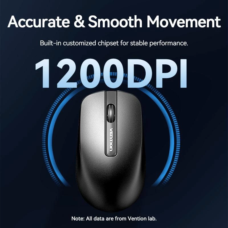 Pele USB optiskā MELNA/KTABG Vention