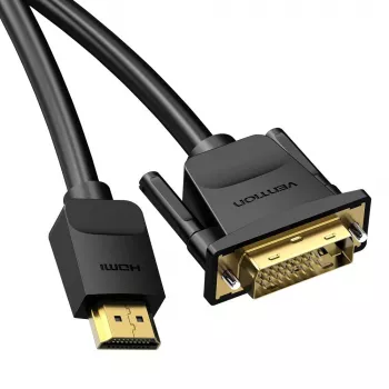 Kabelis HDMI–DVI 2M/MELNS Vention