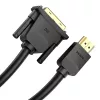 Kabelis HDMI–DVI 2M/MELNS Vention