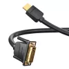 Kabelis HDMI–DVI 2M/MELNS Vention