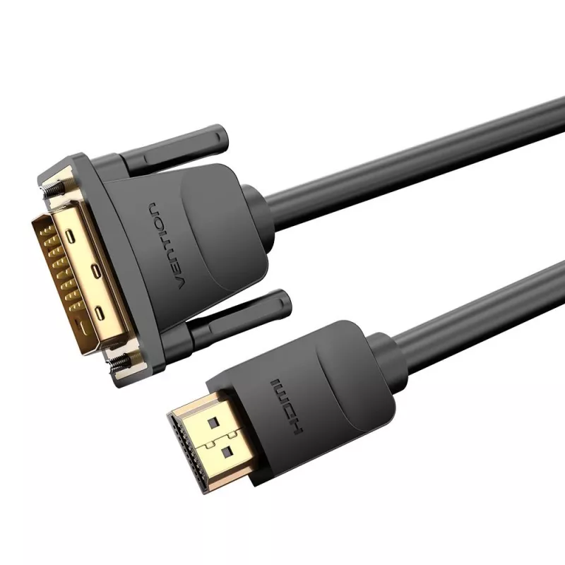 Kabelis HDMI–DVI 2M/MELNS Vention