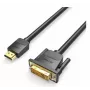 Kabelis HDMI–DVI 5M/MELNS Vention