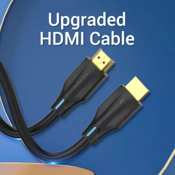 HDMI kabelis 8K/1M Melns Aanbf Vention