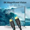HDMI kabelis 8K/1M Melns Aanbf Vention