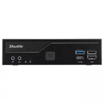 Shuttle Barebone slim DH610V2 Intel/DDR5/melns - Barebone - Intel Socket 1700 (Core i)