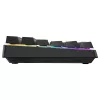 Bezvadu spēļu tastatūra Cherry XTRFY K33 Compact 75% QWERTZ vācu USB + RF + Bluetooth melna RGB