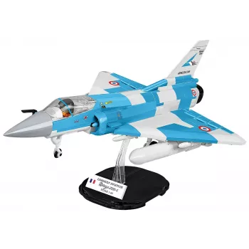 Cobi Mirage 2000-5F Ķieģeļu modelis, Bruņoto spēku sērija, 495 gabali, Mērogs 1:48