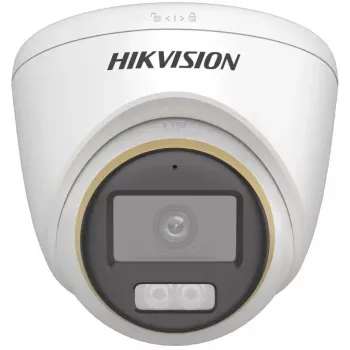 Dome IP kamera Hikvision DS-2CE72DF3T-LFS (ColorVu, 2.8 mm, 1920x1080) griestiem, iekštelpām/ārtelpām