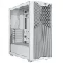 Corsair 3200D RS korpuss, Midi-Tower, ATX, rūdīts stikls - Balts