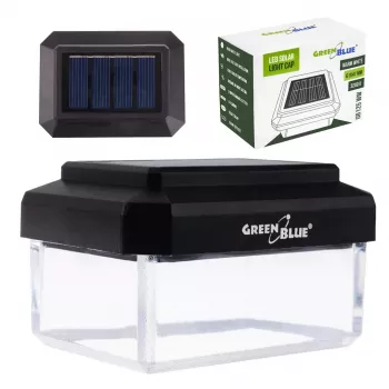 GreenBlue GB125 WW Saules LED stabu gaisma, aploksnes formas nojume, 3200K, 60x40mm