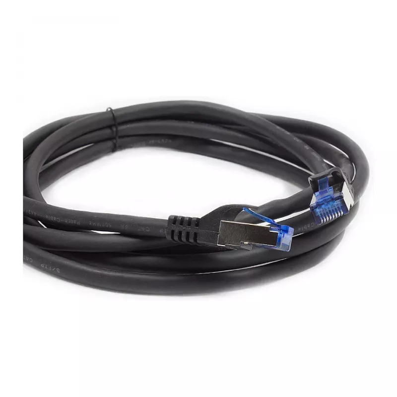 Good Connections Cat.6A vītais vads SmartFLEX HF melns 7,5m