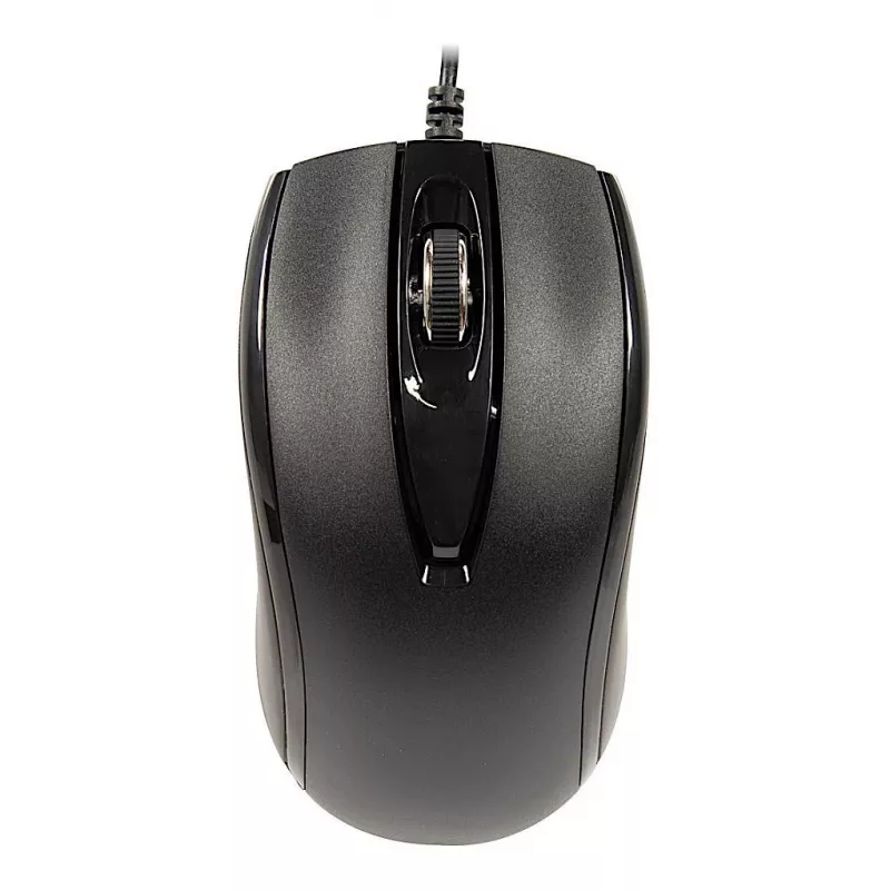 Inter-Tech KM-3149R tastatūra ar peli, USB, QWERTY, melna