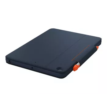 Logitech 920-010366 klaviatūras maciņš iPad ar skārienpaliktni, zils