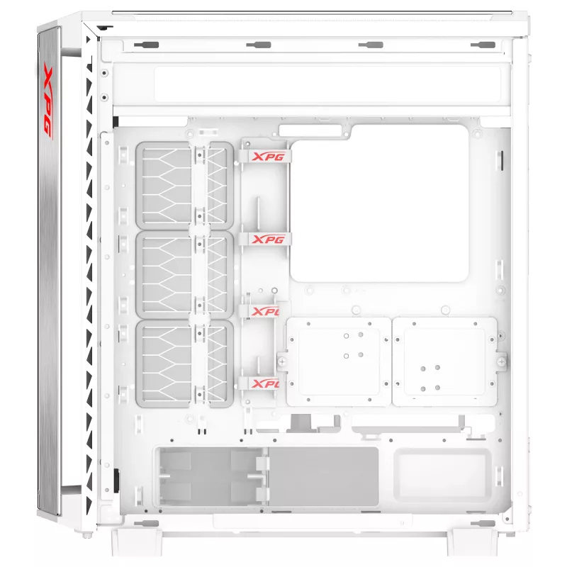 XPG BATTLECRUISER II ST Mid-Tower White, Midi Tower, PC, Balts, ATX, EATX, micro ATX, Mini-ITX, Nerūsējošais tērauds, Spēlēm