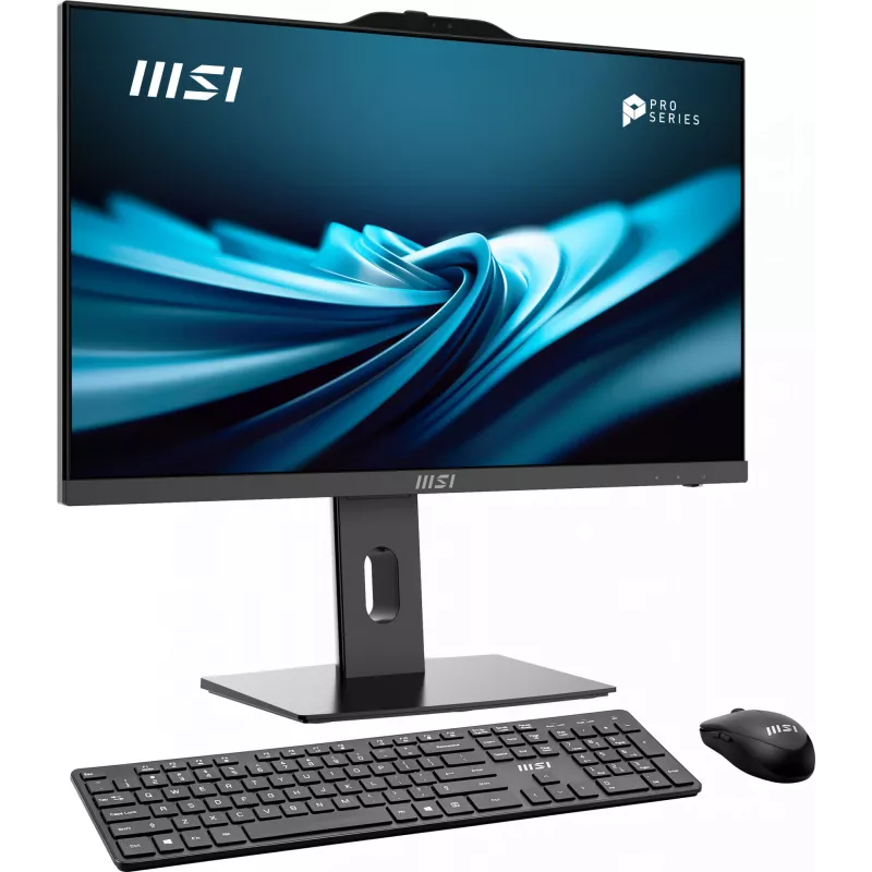 Viss-vienā PC MSI PRO AP241P 14M — Intel Core i7-14700 2.1GHz, 23.8 collu ekrāns, 16GB DDR5 5600MHz, 1TB SSD, Intel UHD, Windows 11 Pro, melns