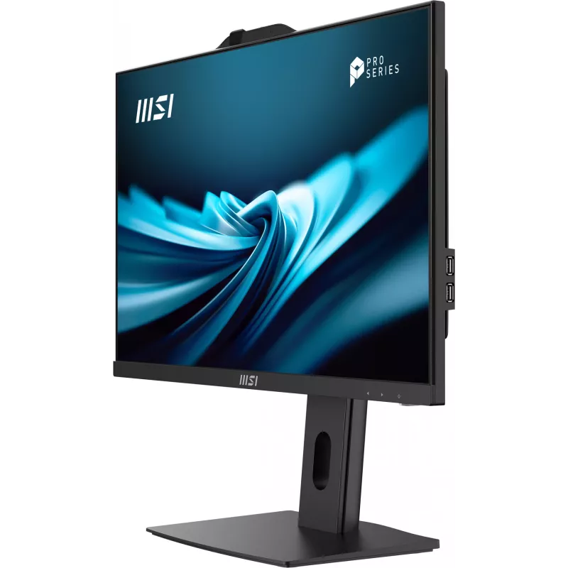 Viss-vienā PC MSI PRO AP241P 14M — Intel Core i7-14700 2.1GHz, 23.8 collu ekrāns, 16GB DDR5 5600MHz, 1TB SSD, Intel UHD, Windows 11 Pro, melns