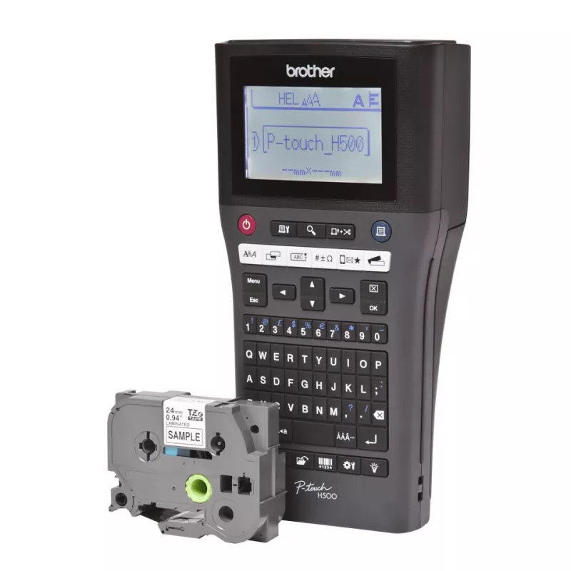 Brother PT-H500 etiķešu printeris 180 x 180 DPI 30 mm/s Vadu TZe QWERTY