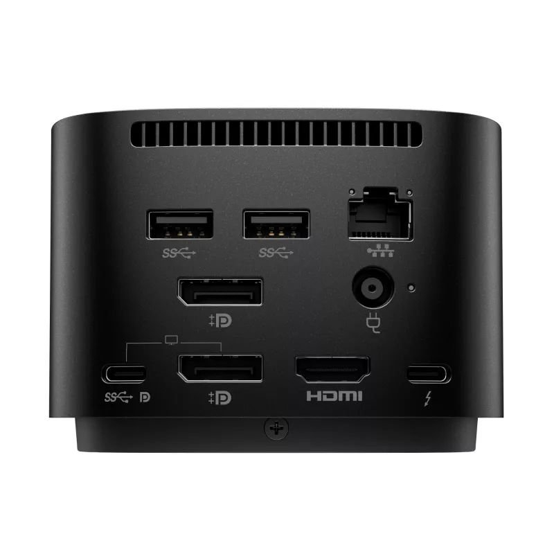 HP Thunderbolt Dock 120W G4, Kensington, Ķīna, Taizeme, Taivāna, Bizness, Windows 10, Windows 11, MacOS, 98 mm