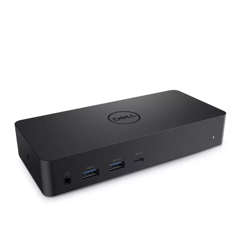 DELL D6000 Vadu USB 3.2 Gen 1 (3.1 Gen 1) Type-C dokstacija, melna