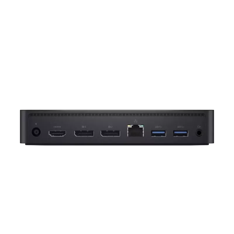 DELL D6000 Vadu USB 3.2 Gen 1 (3.1 Gen 1) Type-C dokstacija, melna