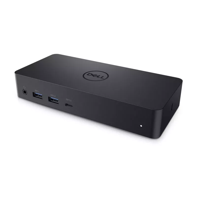 DELL D6000 Vadu USB 3.2 Gen 1 (3.1 Gen 1) Type-C dokstacija, melna